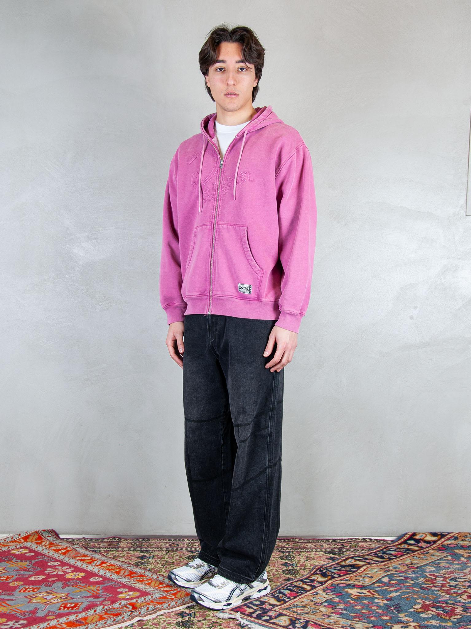 Parra Felpa Not Fade Away zip hooded 55116 TRYIAN PURPLE Parra 