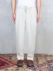 Seinse Pantaloni <BR/>Coulisse Lino PSE1527 BEIGE Seinse 