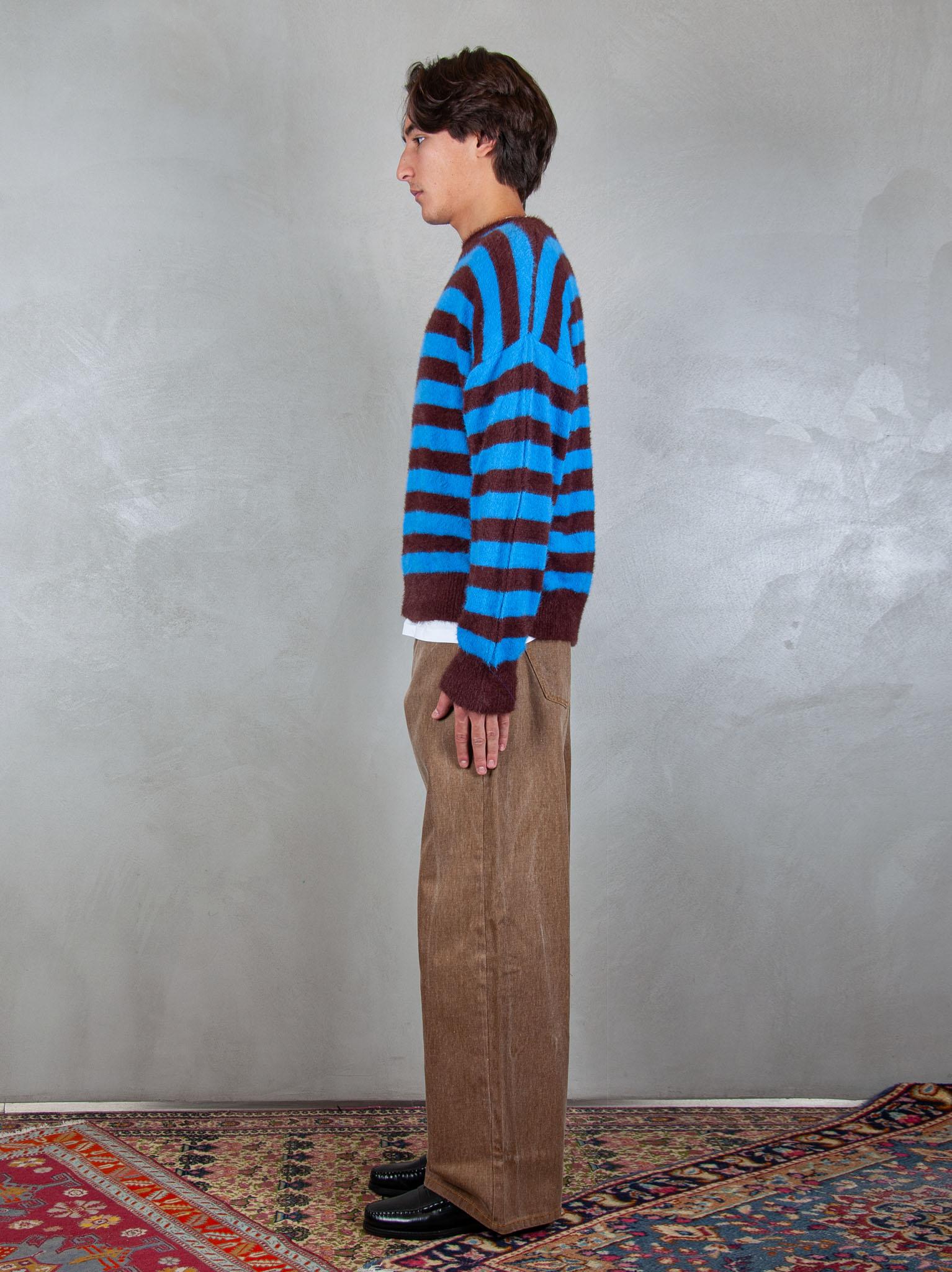 HI Five Maglia Striped Crewneck AB23 1511 Hi Five 