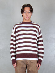 HI Five Maglia <BR/>Striped Crewneck AB23 1501 Hi Five 