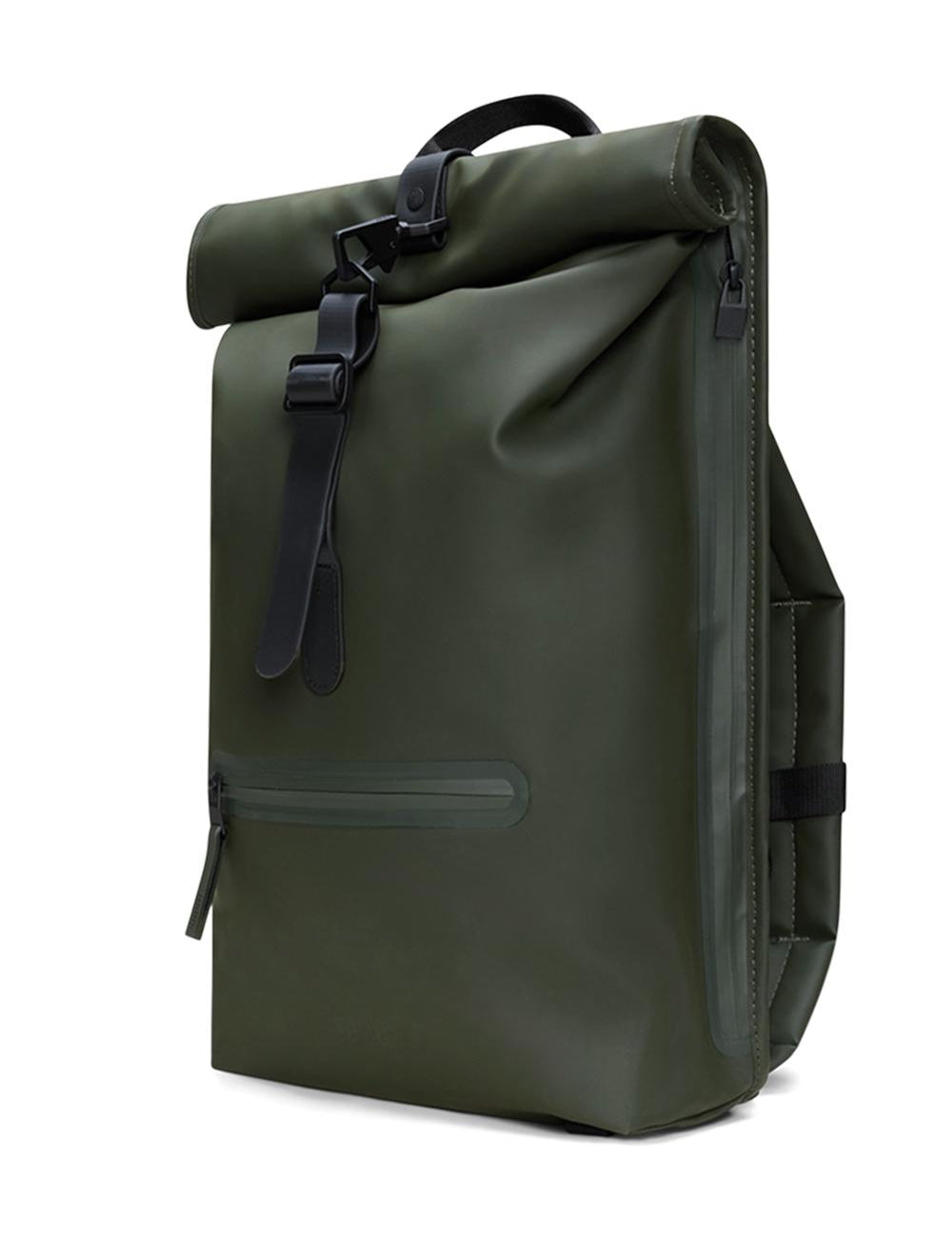 >Rolltop Rucksack ROLLTOP RCKSCK GREEN Rains 