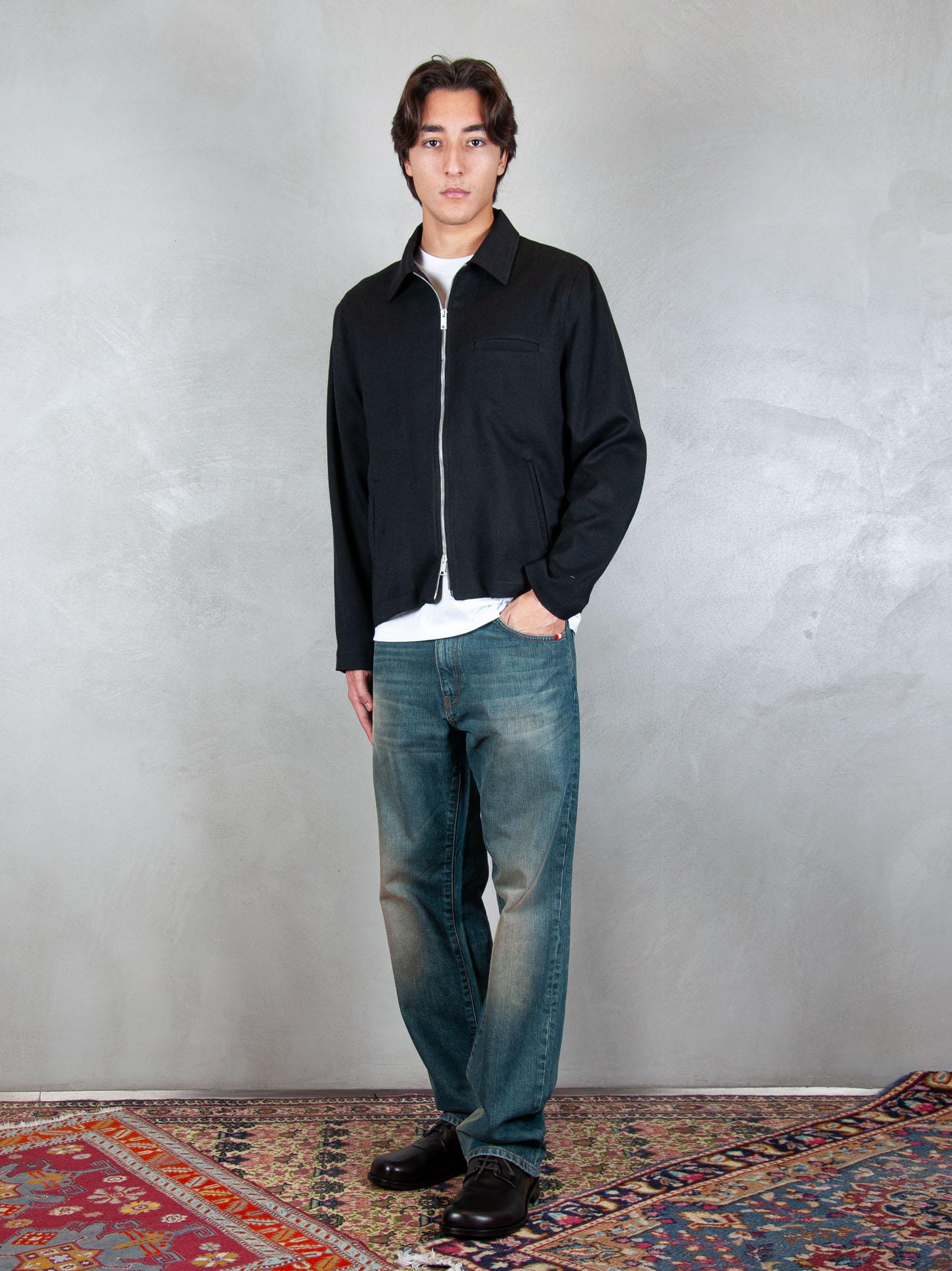 I'M Brian Overshirt zip GIU3472 NERO I'm Brain 