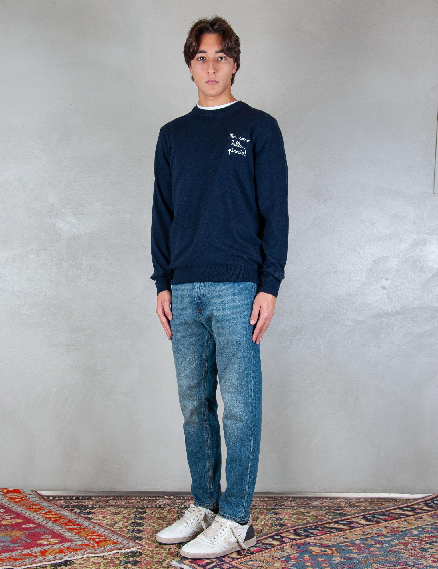 >Heron embroyed wool HER0024 02828I MC2 St Barth 