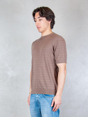 Seinse Maglia <BR/>Traforata ME3260 FANGO Seinse 
