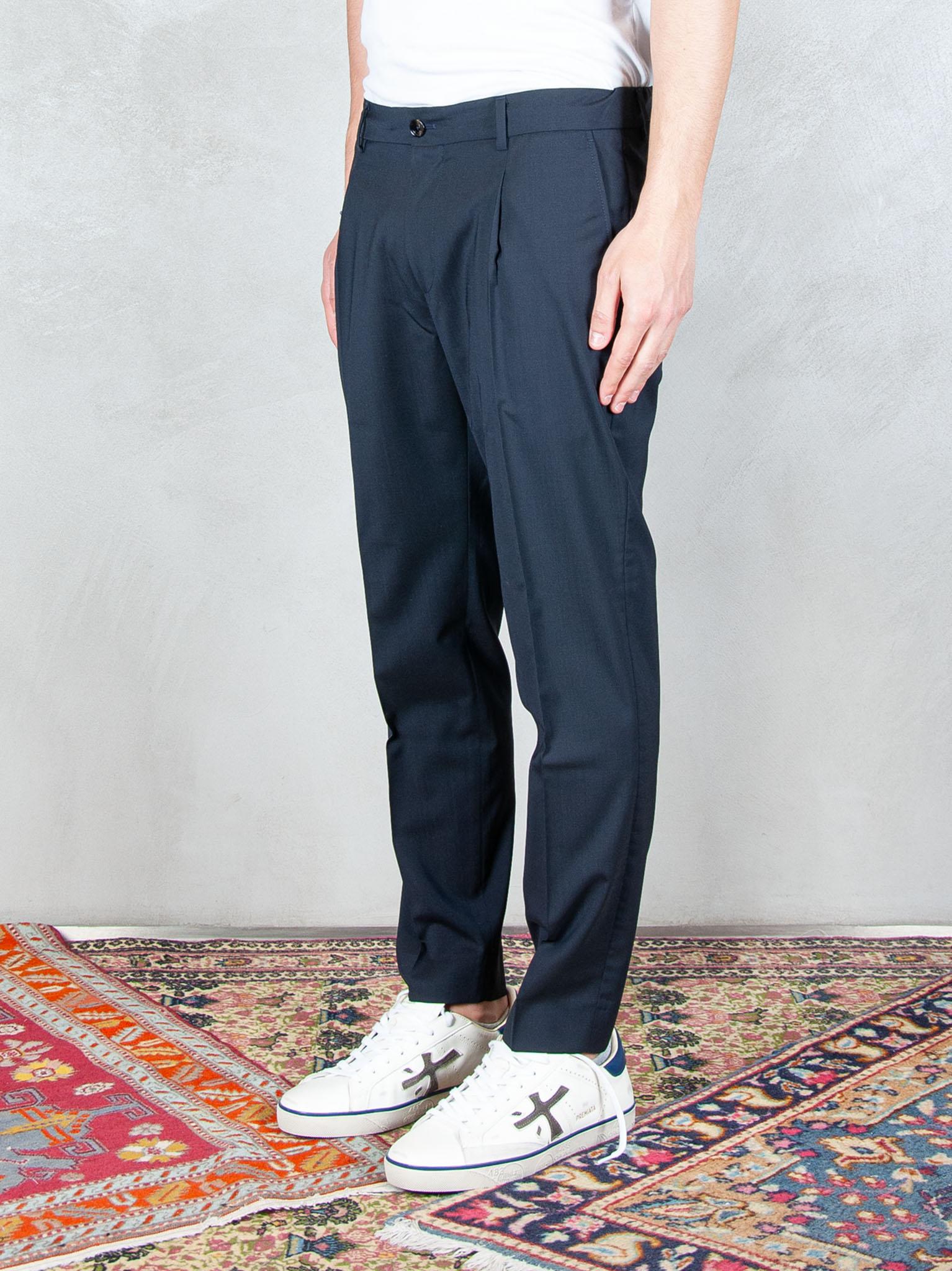 Beable pantaloni Riccardo RICCARDO MT-BLU NAVY Beable 