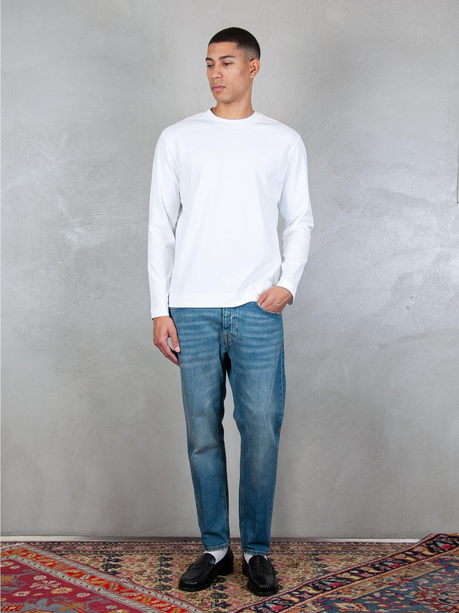 Circolo 1901 T-shirt manica lunga regular CN4953 BIANCO OTT Circolo 