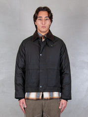 Seinse Giubbotto cerato crop GBI1076 VERDE Seinse 