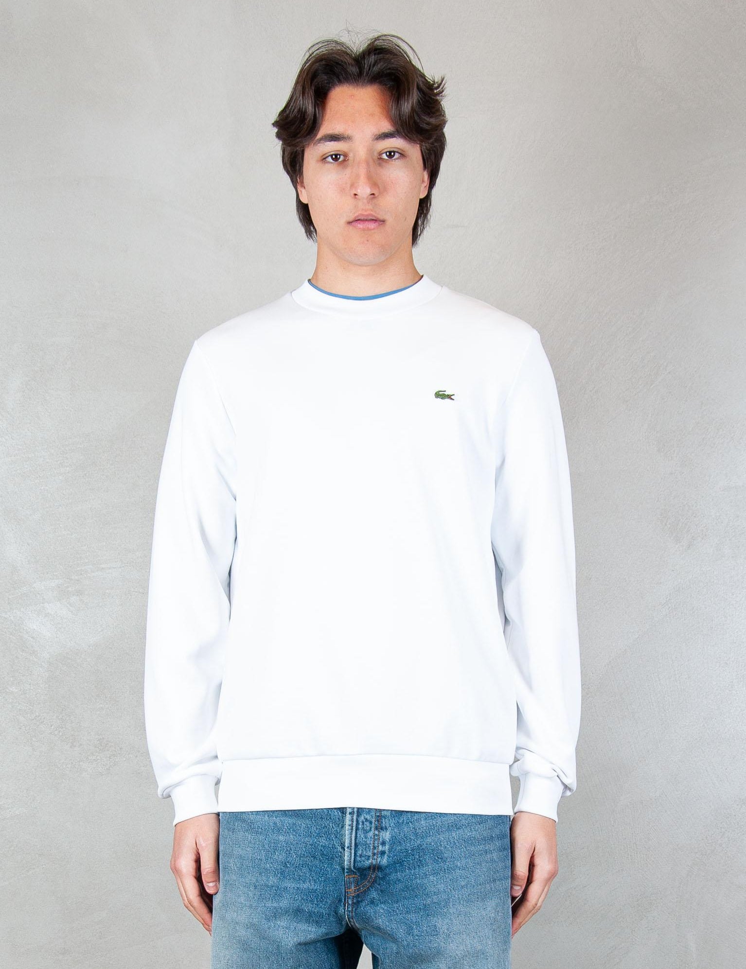 >Felpa Girocollo SH9801 001 Lacoste 