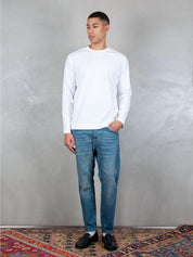 Circolo 1901 <BR/>T-shirt manica lunga regular CN4953 BIANCO OTT Circolo 