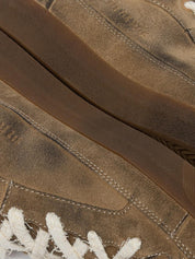 Santha <BR/>Love Cut LOVE CUT TOT SUEDE-TAUPE DSTRD Santha 