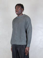 Hi Five Maglia <BR/>Rib Sweater RIB SWEATER DARK GREY Hi Five 