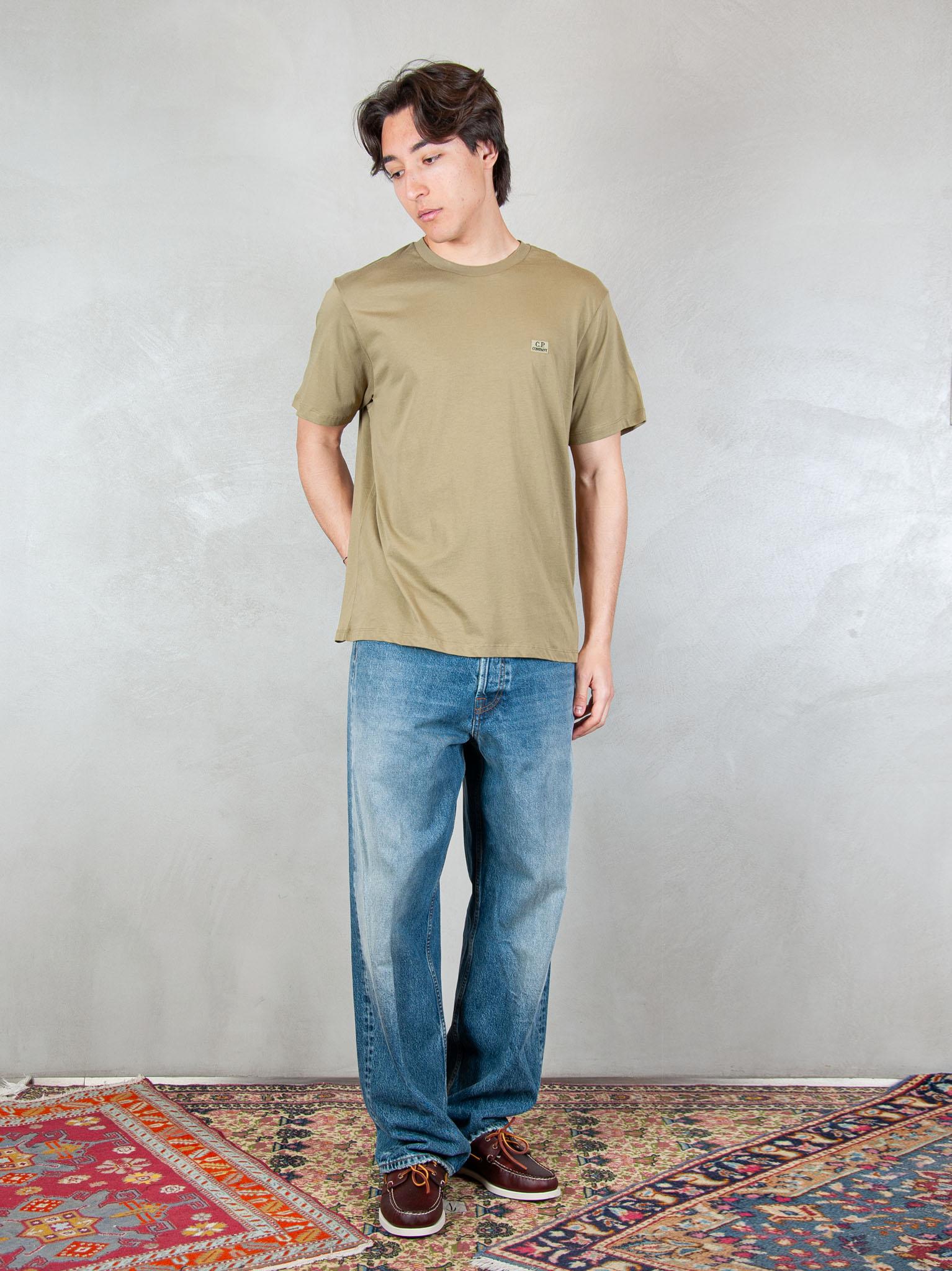C.P. Company Tshirt Logo Patch TS726A-005100W 644 C.P. company 