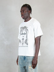 Acupuncture T-shirt  <BR/>Screamin SCREMIN EGG WHITE Acupuncture 