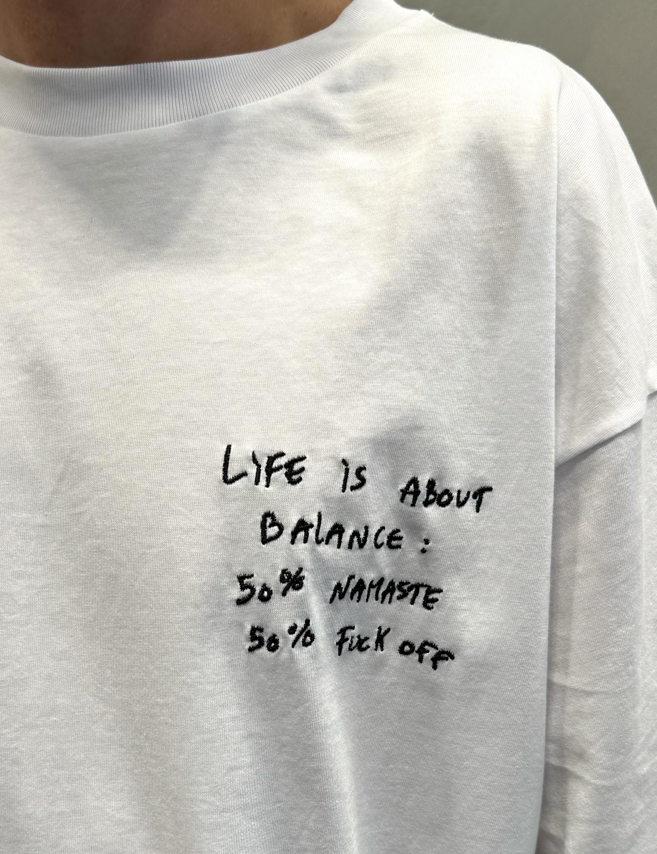Life Is Tee LIFE IS WHT Hi Five 