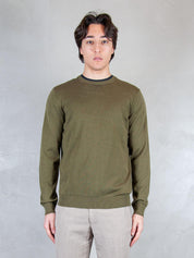 Markup Maglia <BR/>Girocollo MK10001 MILITARE MarkUp 