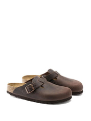 Birkenstock <BR/>Boston Oiled Leather BOSTON OILED LEATHER-HABANA Birkenstock 