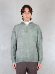 Atomofactory <BR/>Maglia half zip nuvola FU24 17 Atom Factory 
