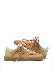 Santha <BR/>Love Park LOVE PARK SUEDE-CASTAGNA Santha 