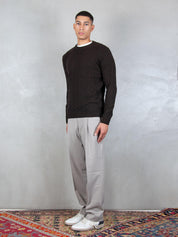 Luigi Gentile Maglia <BR/>Girocollo Treccia LG1202 15 Luigi Gentile 