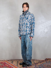 Acupuncture Camicia <BR/>Hyper Acid Shirt HYPER ACID SHIRT BLUE GRID Acupuncture 