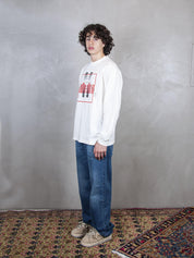 TTT T-Shirt <BR/>Spectrum Block Filter ls LS006 WHITE TTT 