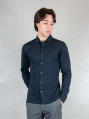Raphael1966 Polo <BR/>Camicia Cotone Pima DK17109 BLU NOTTE Raphael - Dkt 