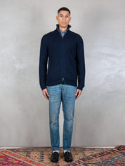 Luigi Gentile Maglia <BR/>Giubbotto Zip LG1185 90 Luigi Gentile 