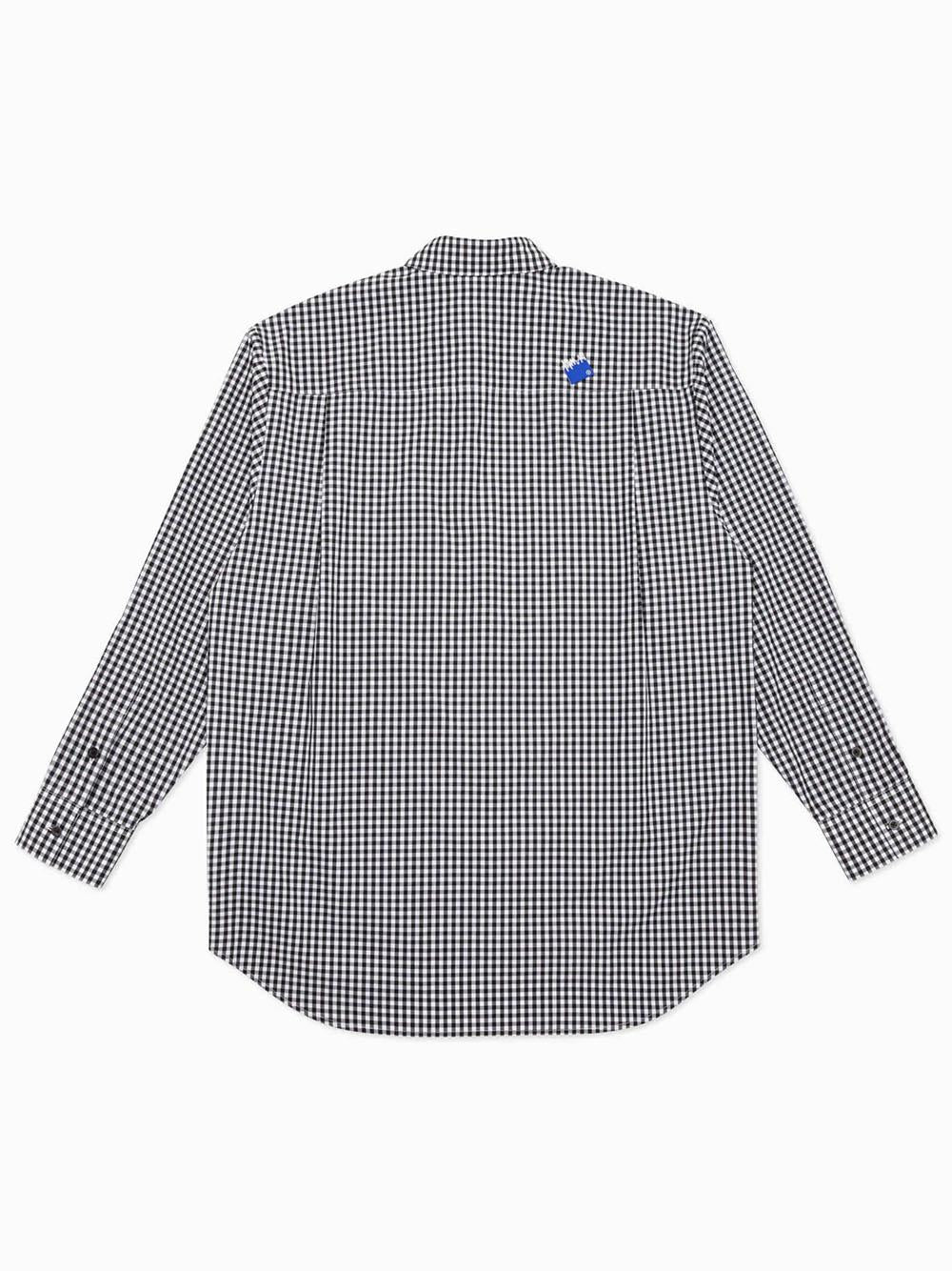 Ader Error Camicia Check Shirt BMSGFYSH0102 BK-NOIR Ader Error 
