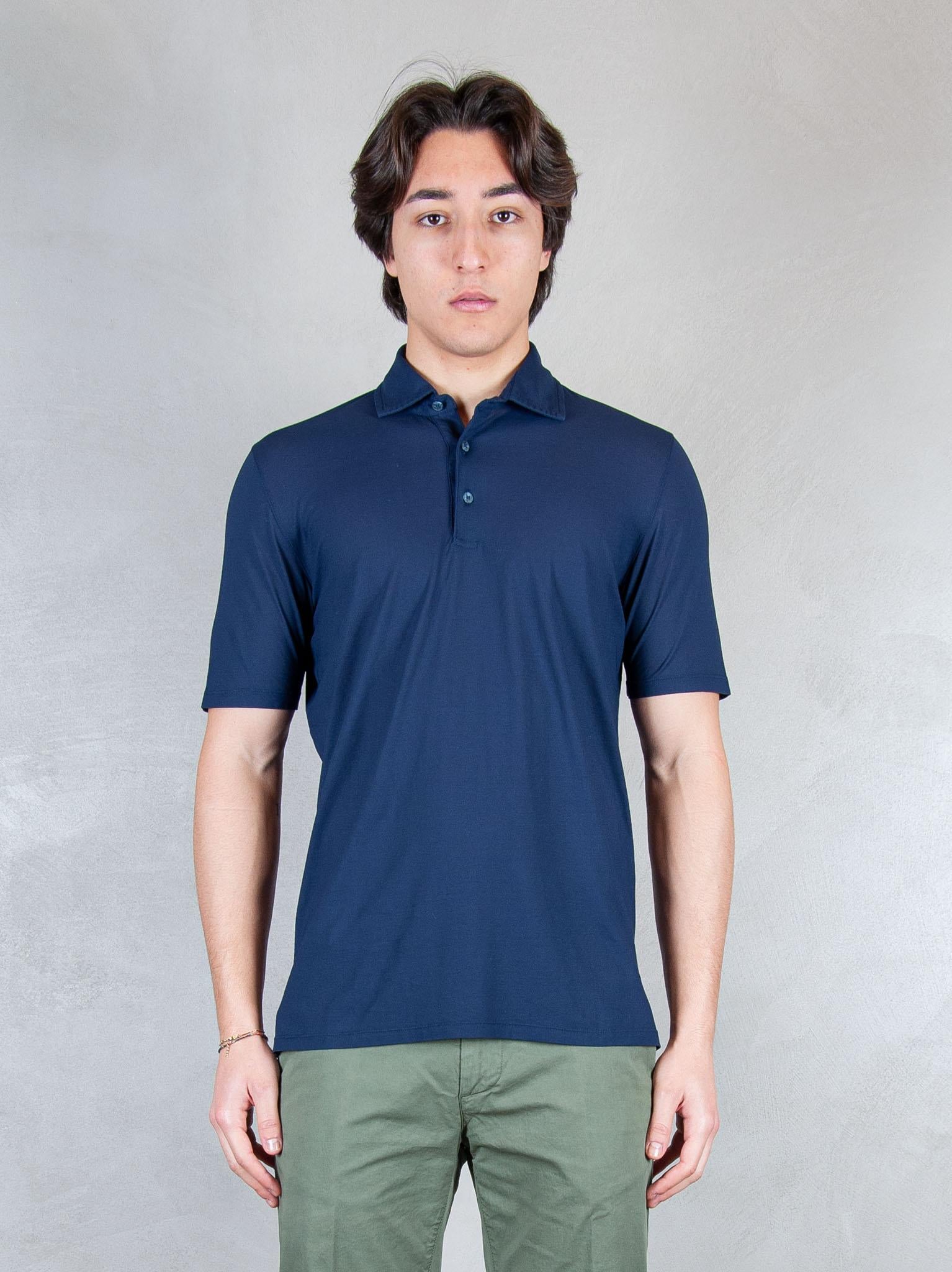 Luigi Gentile Maglia Polo cotone Crepe LG1413 89 Luigi Gentile 