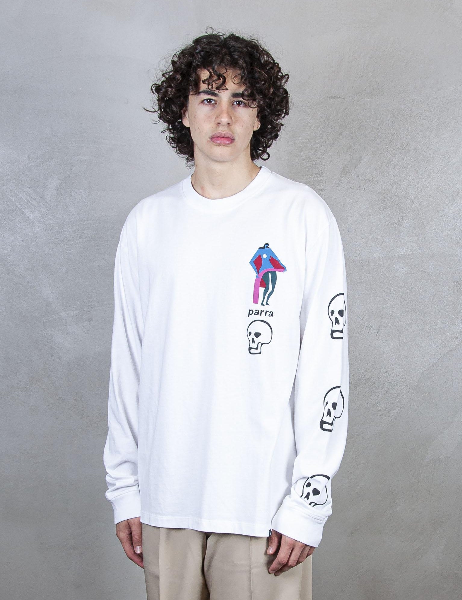 Lowering The Bar LS T-Shirt 53120 WHITE Parra 