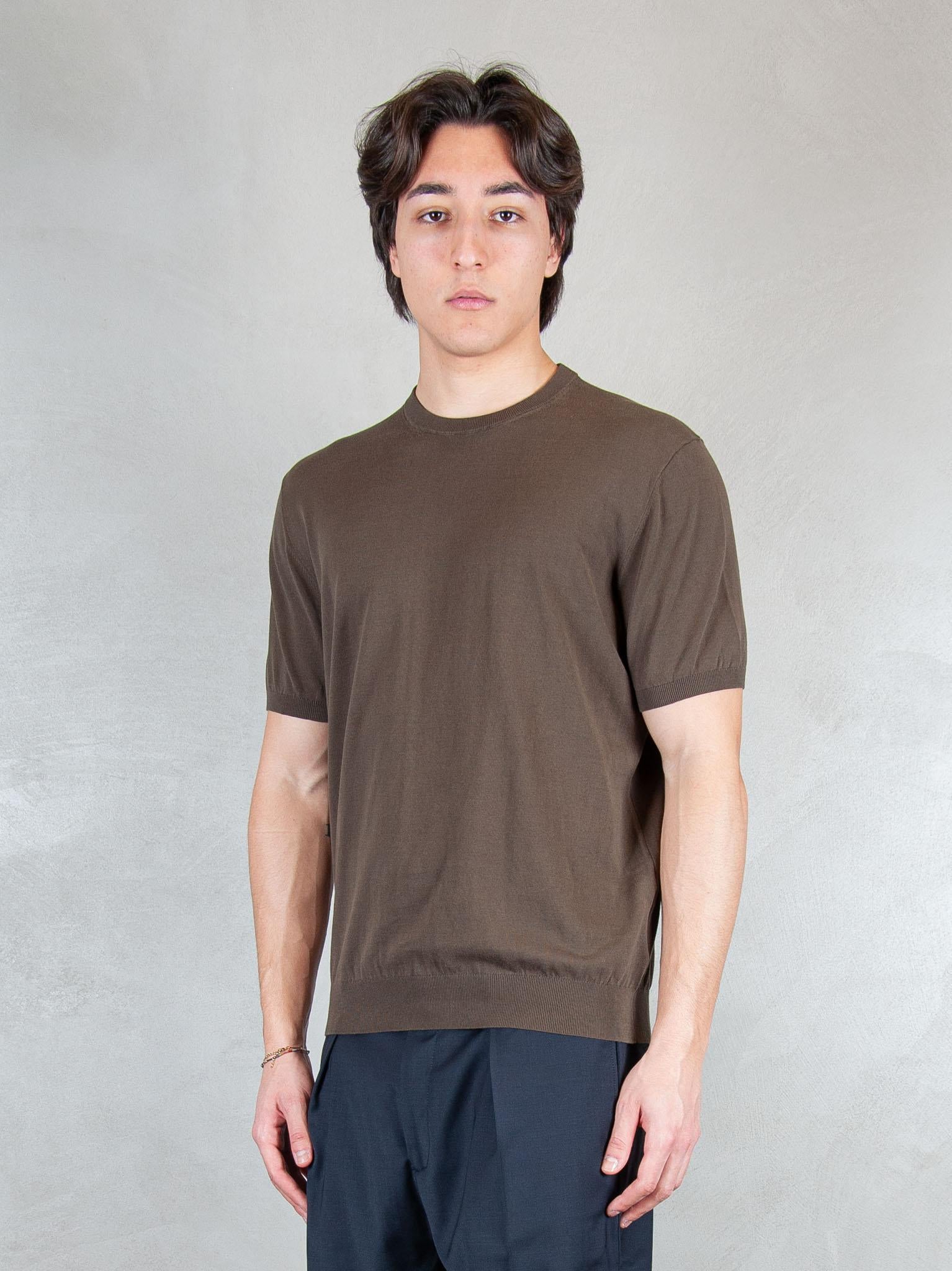 Raphael1966 Maglia Tshirt Cotone Crepe DK17003 MORO Raphael - Dkt 