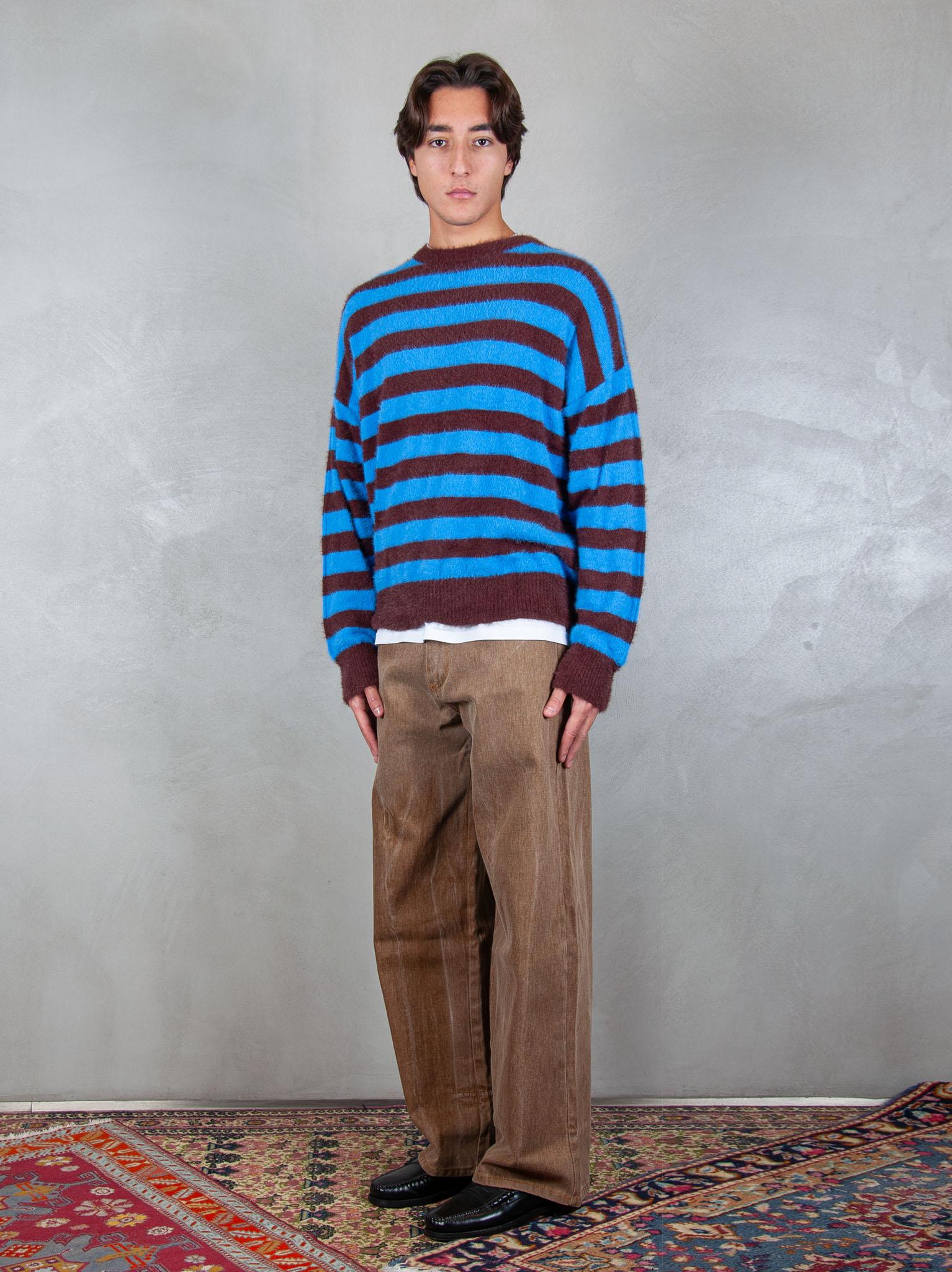 HI Five Maglia Striped Crewneck AB23 1511 Hi Five 