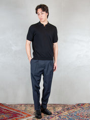 Raphael1966 Maglia <BR/>Polo Capri Cotone Crepe DK17008 NERO Raphael - Dkt 