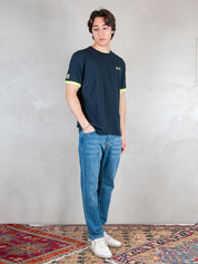 Sun68 T-shirt <BR/>Macro Logo T36120 07 Sun68 
