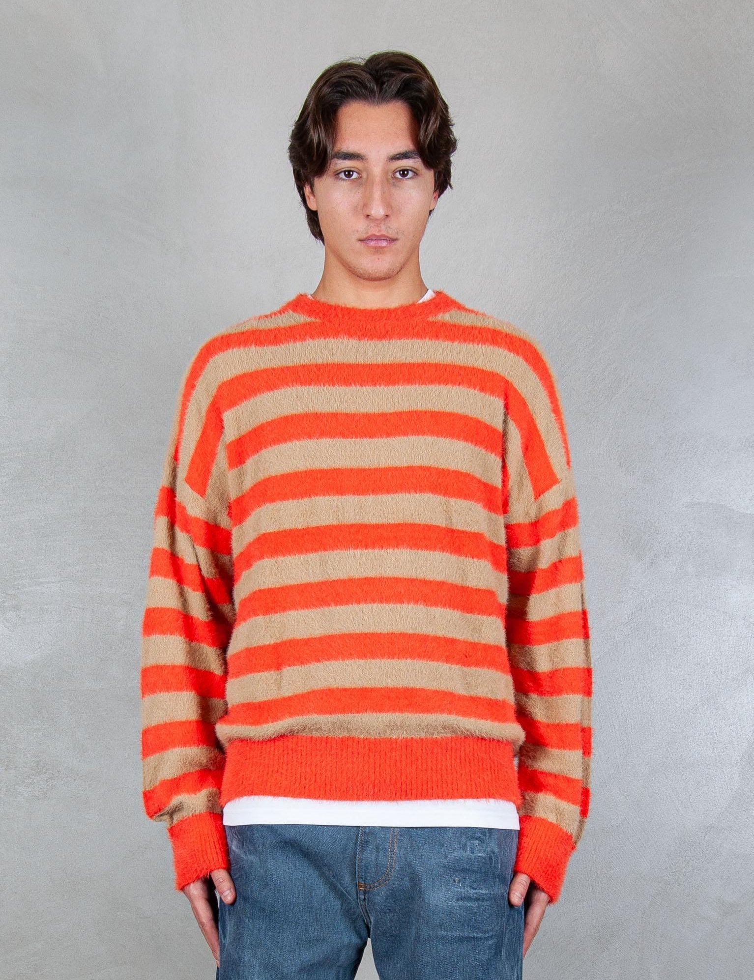 >Striped Crewneck AB23 0803 Hi Five 