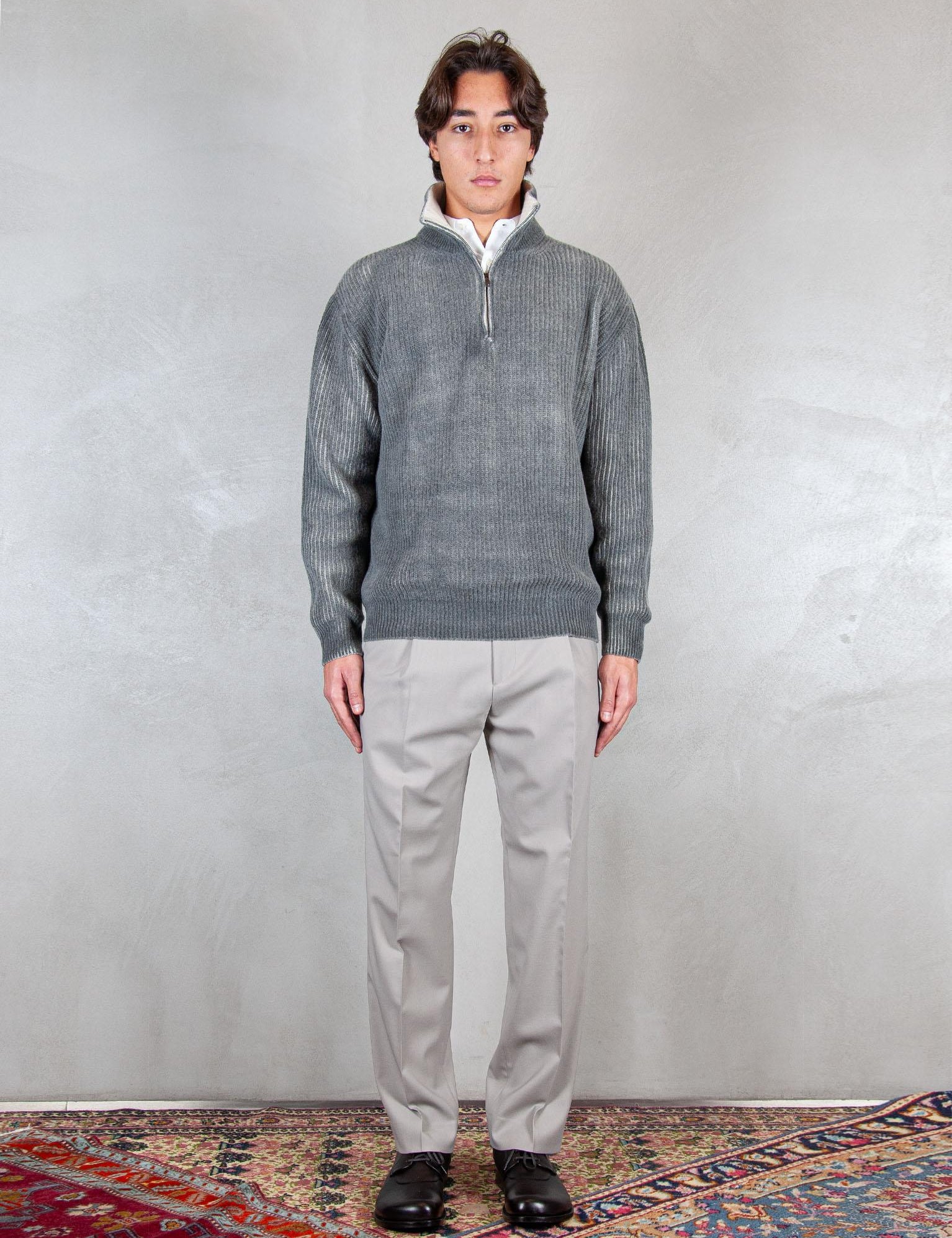 >Maglia half zip nuvola FU24 03 Atomo Factory 