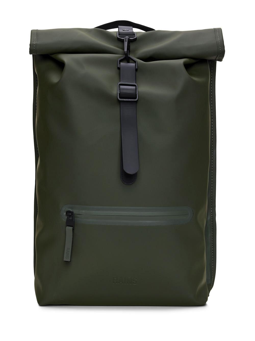 Rolltop Rucksack ROLLTOP RCKSCK GREEN Rains 