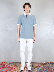 K-Way Polo  <BR/>Vic millerighe yarn dyed piquè K2145DW CO6 K-Way 