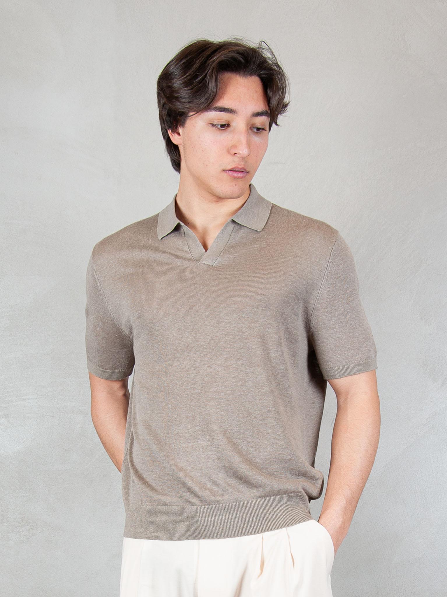Diana Studio Polo Capri Lino SIN56 455 Diana Studio 