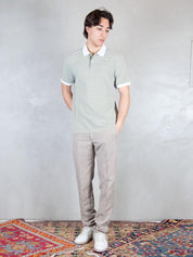 K-Way Polo  <BR/>Vic millerighe yarn dyed piquè K2145DW AZX K-Way 