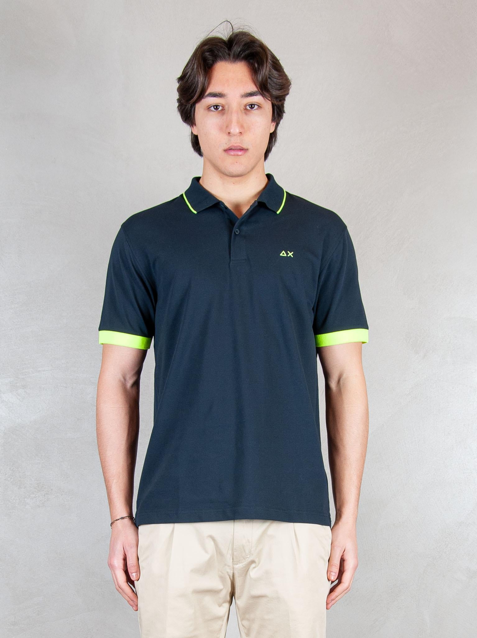 Sun68 Polo Fluo A36120 07 Sun68 