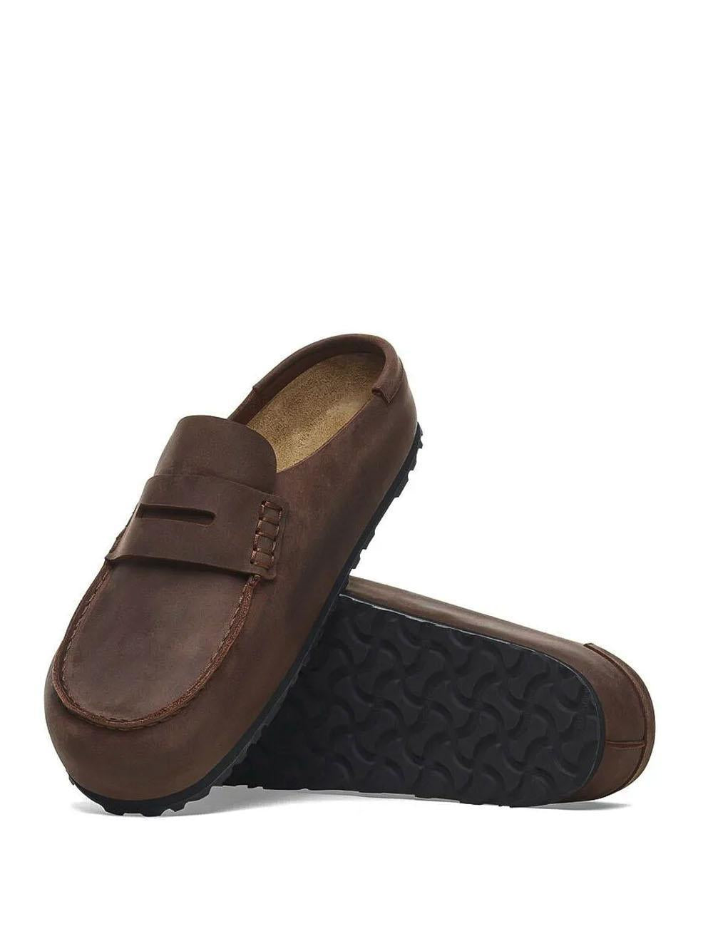 Birkenstock Naples Wrapped NAPLES OILED LEATHER OILED LTHR-HABANA Birkenstock 