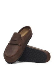 Birkenstock <BR/>Naples Wrapped NAPLES OILED LEATHER OILED LTHR-HABANA Birkenstock 