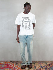 Acupuncture T-shirt  <BR/>Screamin SCREMIN EGG WHITE Acupuncture 