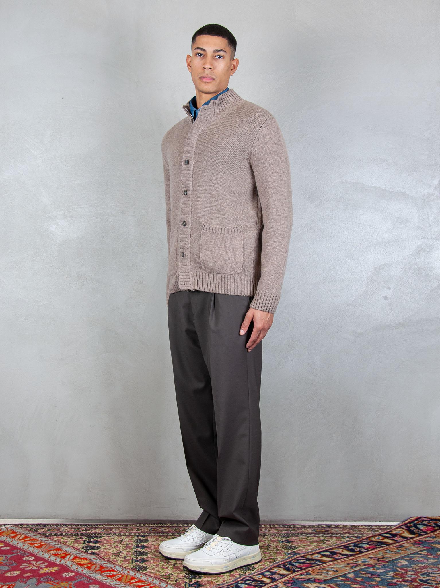 Luigi Gentile Maglia Giubbotto Zip e Bottoni LG1206 11 Luigi Gentile 