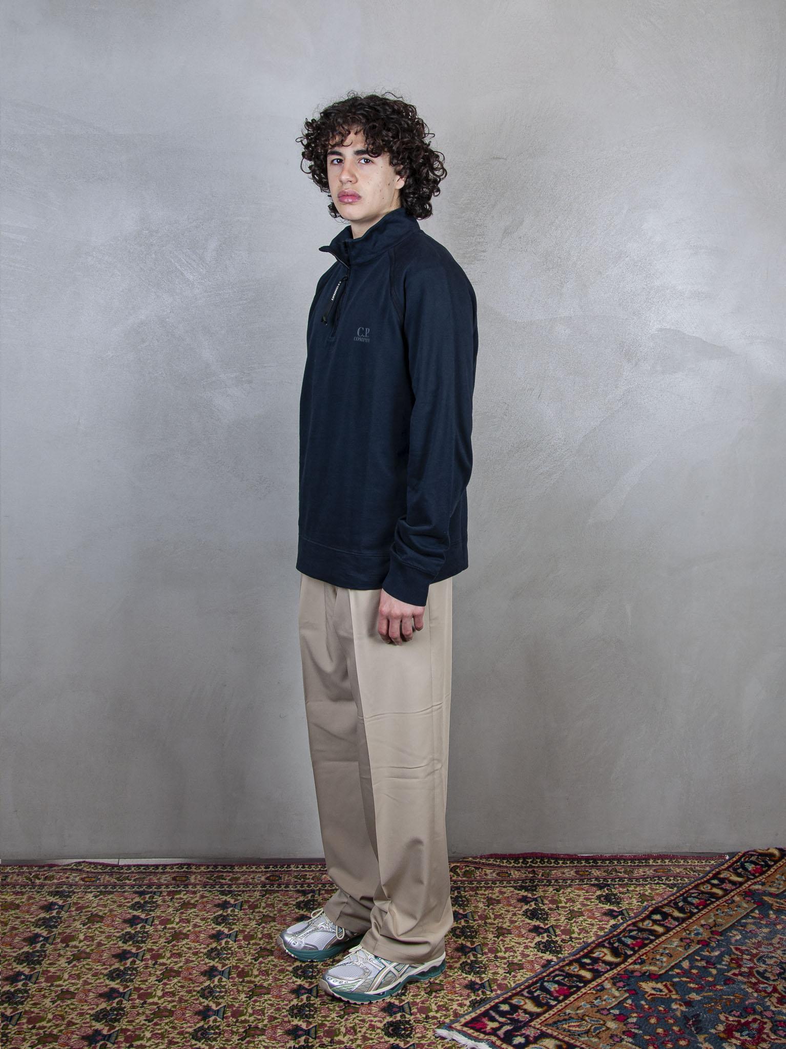 Polo Collar Light Fleece SS153A-2246G 888 C.P. company 