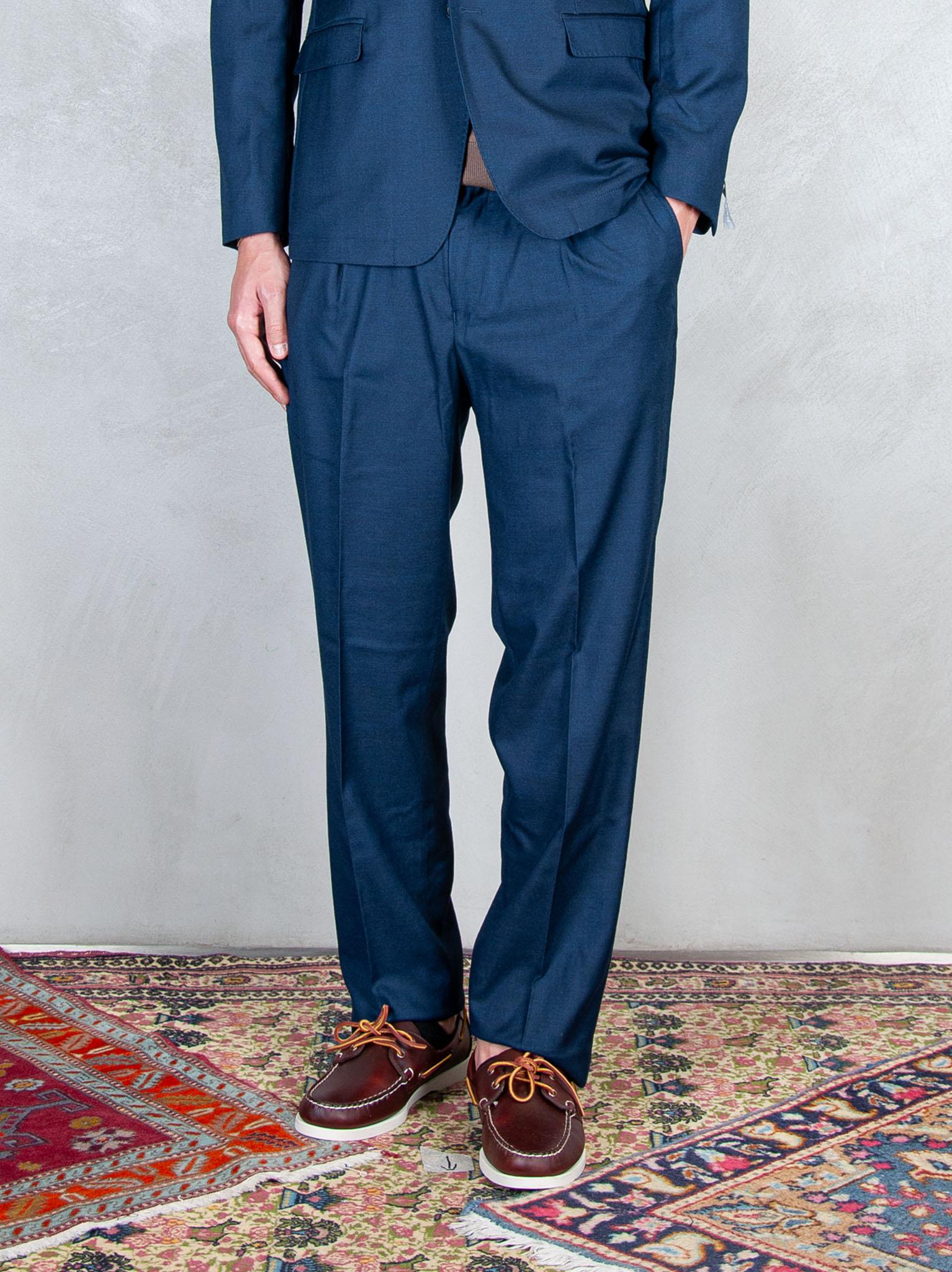 Seinse Pantaloni Viscosa PSE1518 BLUE NAVY Seinse 
