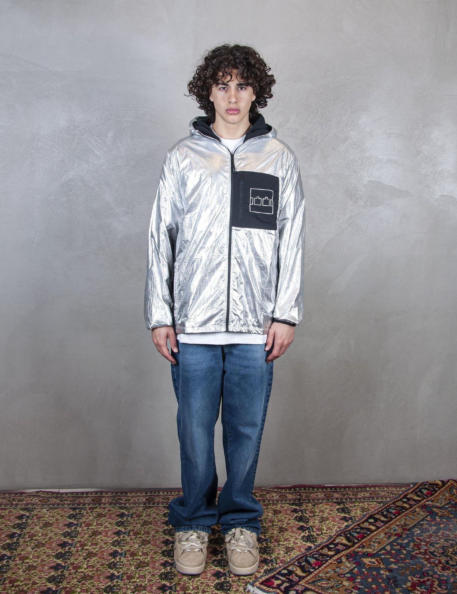 >Lightweight jacket JK001 SILVER TTT 