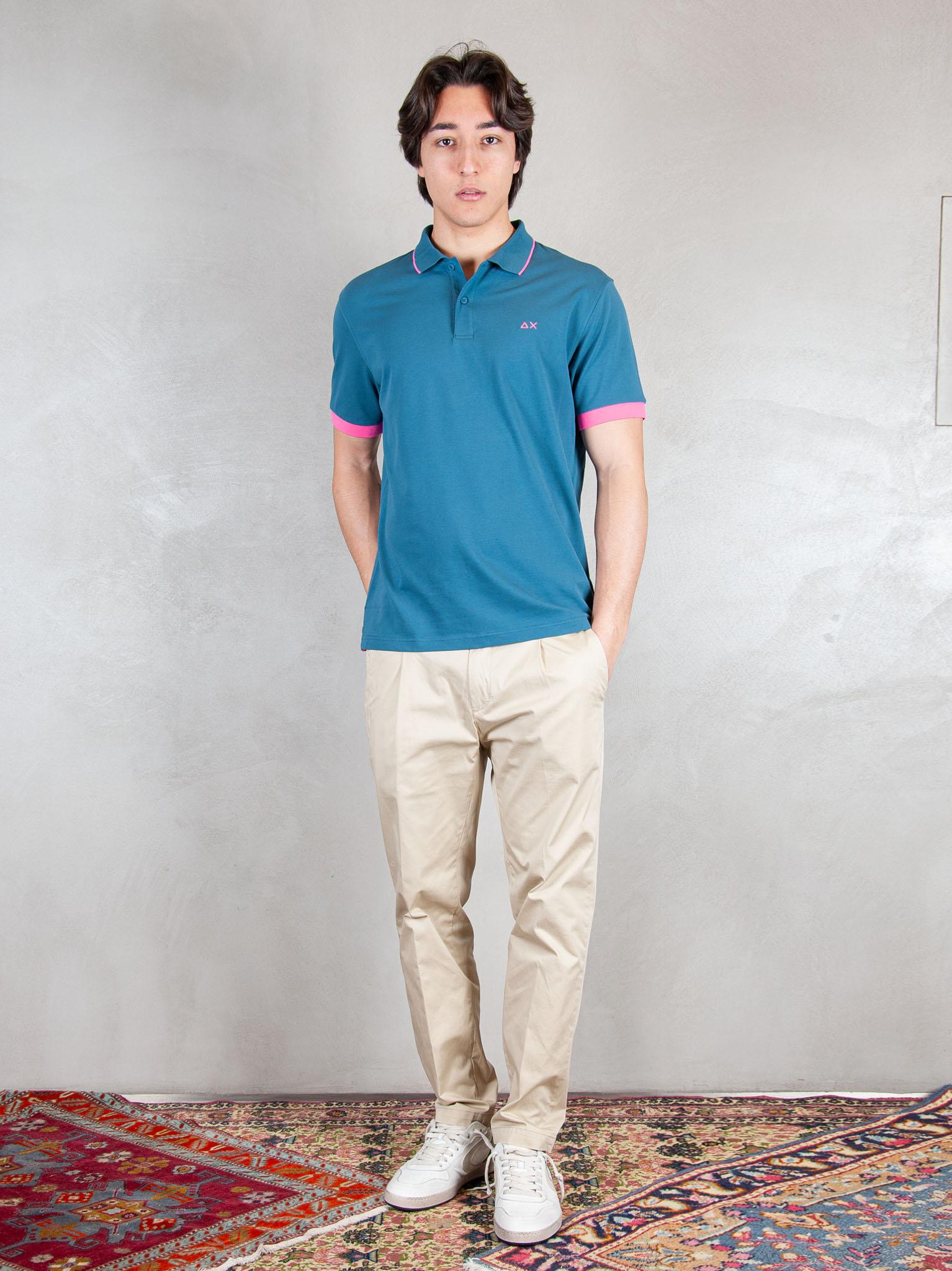 Sun68 Polo Fluo A36120 80 Sun68 