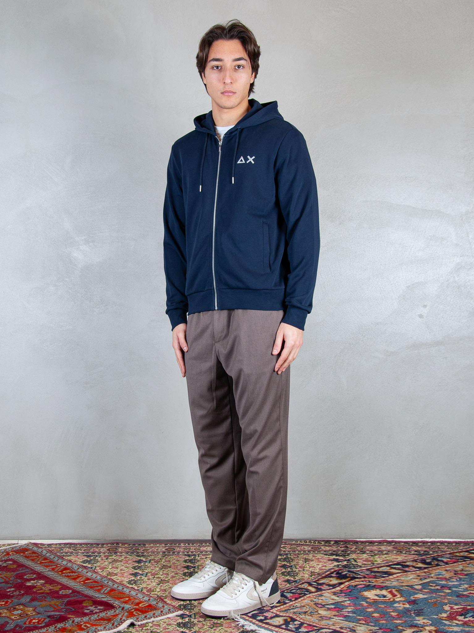 Sun68 Felpa Zip F45102 07 Sun68 